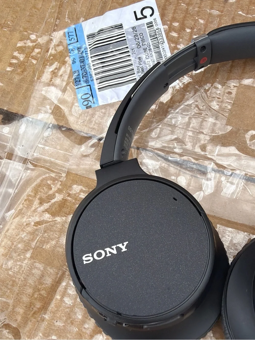 Original Sony WH-CH700N Over the Ear Headphone - Black Tested Working